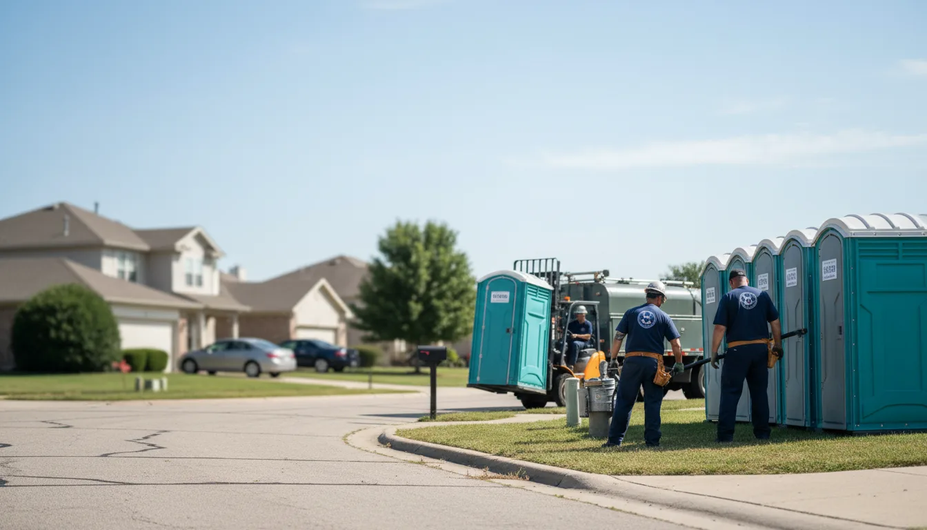 Porta Potty Rental in Enfield, IL near me